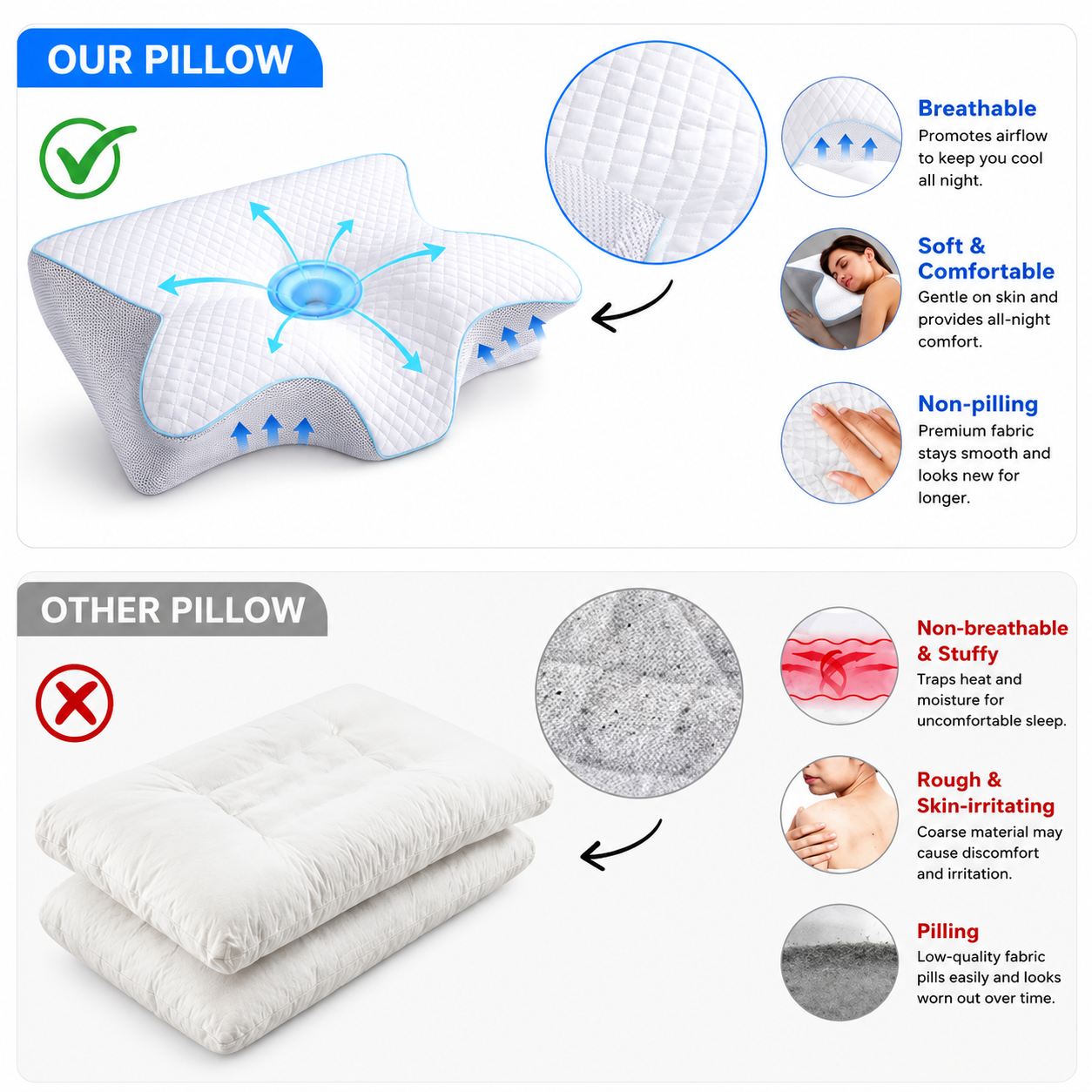 Looks Max Pillow